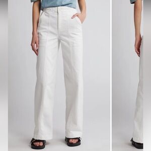 FRAME
Braided Waistband Wide Leg Jeans